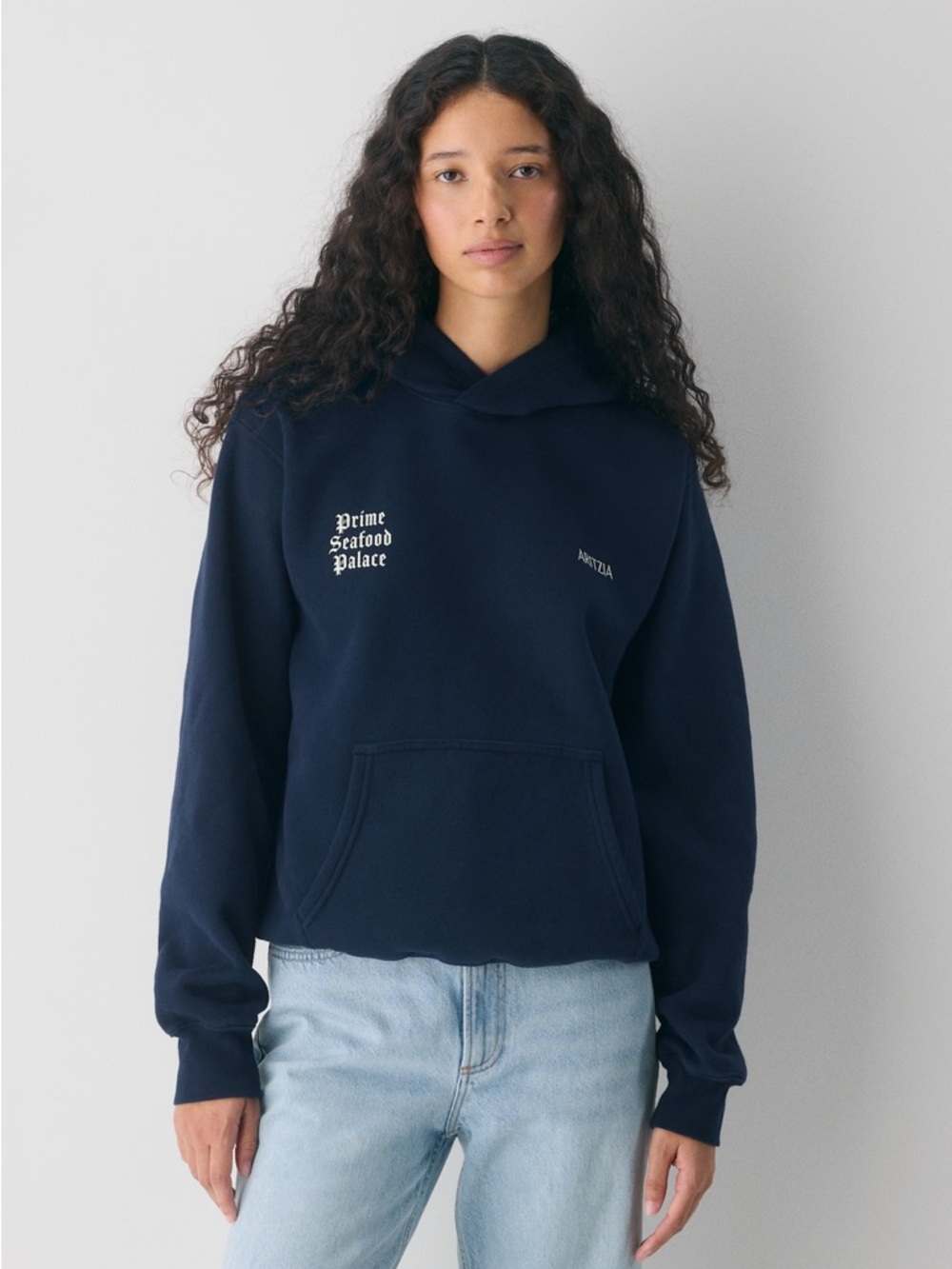 Aritzia Cozy Sweatfleece Perfect Hoodie x Prime Seafood Palace